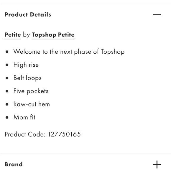 Top Shop Moto Mom Cut Offs - Picture 5 of 5